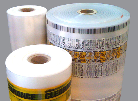 Plain & Printed Mailing Film on the reel