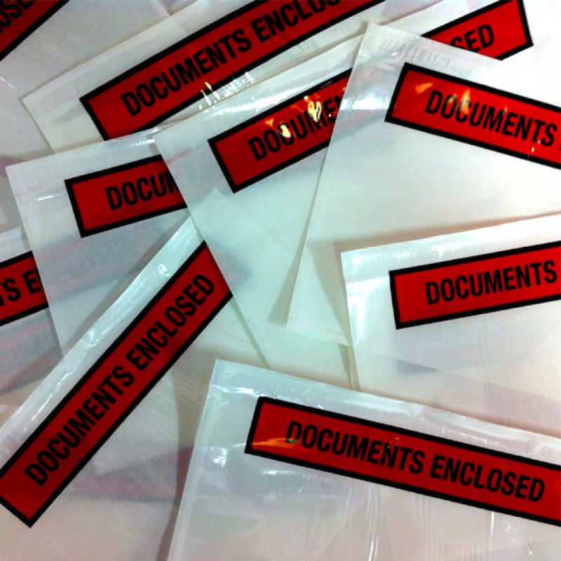 Documents enclosed pouch on sale