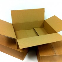 Single Walled Boxes 400mm x 280mm x 107mm - Pack of 25