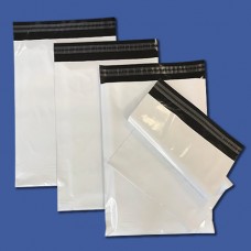 500 – 250mm x 350mm White Mailing Bags