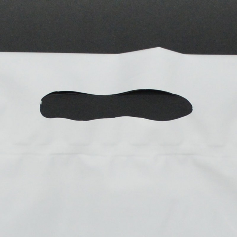 White Mailing Bags with a Carry Handle 325mm x 430mm